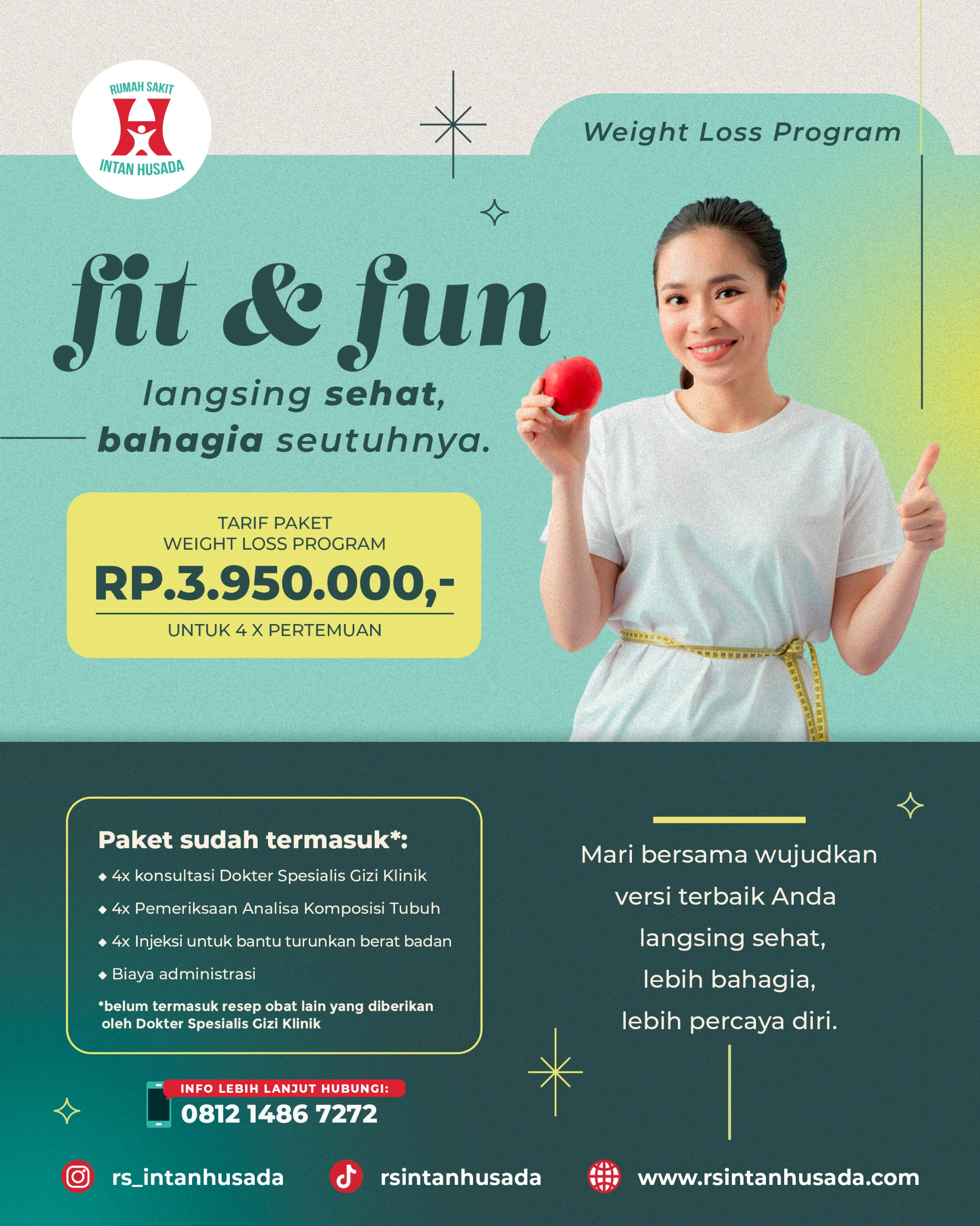 Layanan Weight Loss Program RS Intan Husada