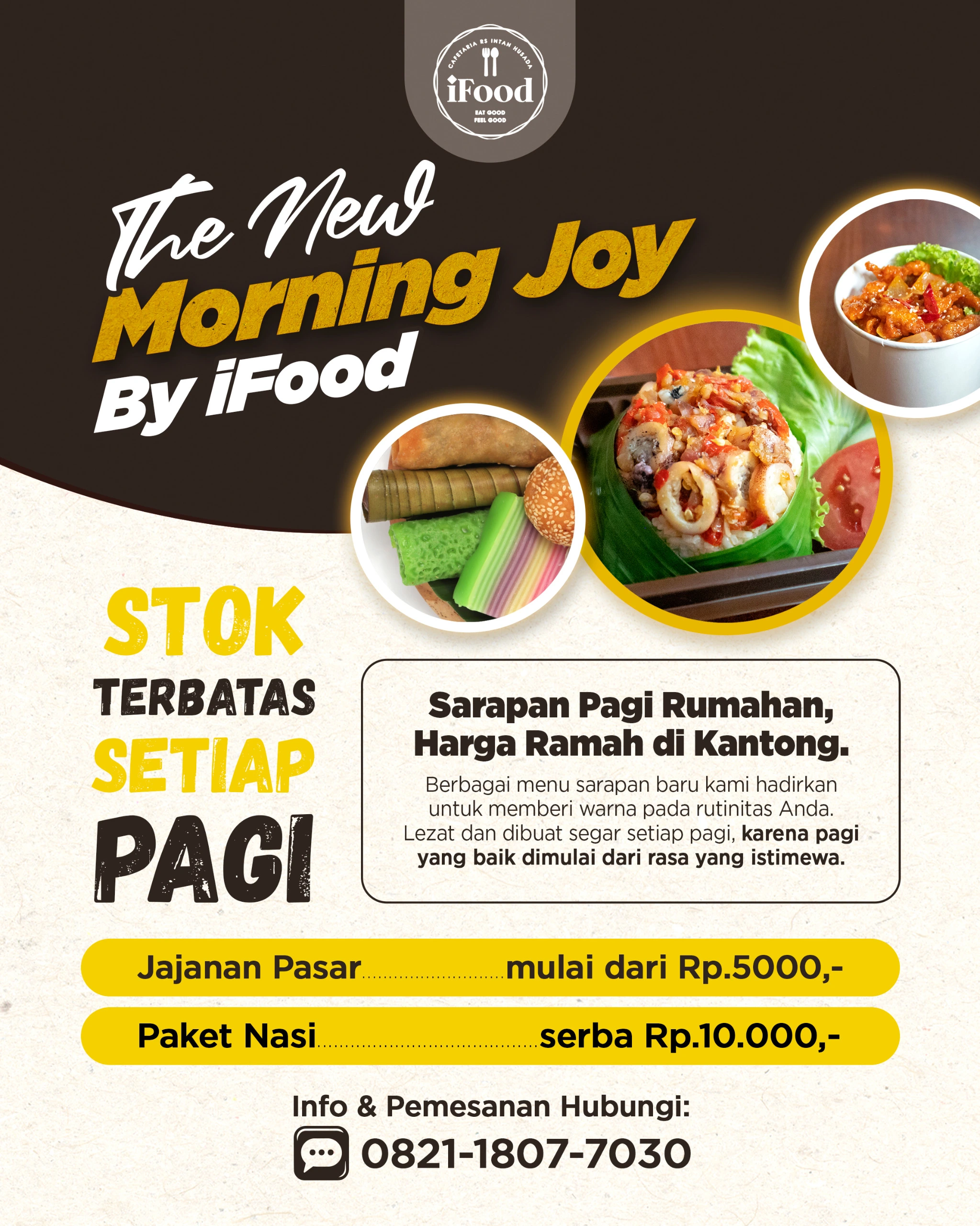 Layanan Morning Joy By IFood RS Intan Husada